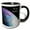 Black/White, variant on 3drose, Ive Got Big Plans, 11oz Two-tone Green Mug