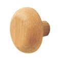 thumbnail image 3 of Perchero de madera montado en la pared, perilla para cajón de tocador, percha decorativa para bolsos, percha para abrigos, percha para toallas de redondo, 3 of 9