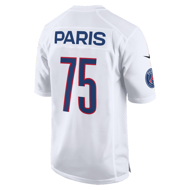 Men's Nike White Paris Saint-Germain 2025 Soccer x NFL Game