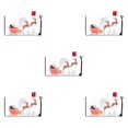 thumbnail image 2 of VONKY Add Of Color And Style To Outdoor Space Printed Spring Mailbox Cover Abstract Style Colorful Mailbox Cover Cloth YTYH2309091 5Set, 2 of 6