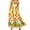 fruit, variant on Women Boho Printed Maxi Dress Spaghetti Strap High Waist Flowy A Line Sundress
