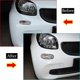 thumbnail image 2 of 100% Real Carbon Fiber Car Front Fog Light Decorative Frame Trim Cover 2pcs For Benz Smart 453 Fortwo Forfour 2016-2021 Car Accessories, 2 of 5