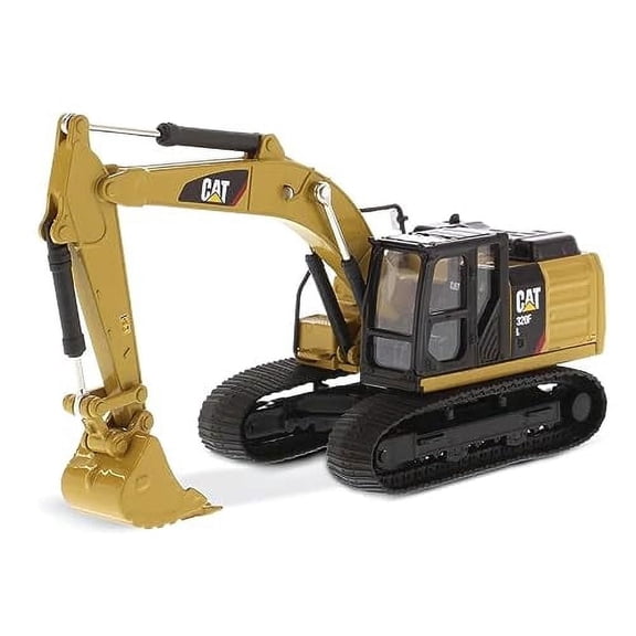 Diecast Masters Caterpillar 320F L Hydraulic Excavator Play & Collect Series Die-Cast 1:64 Scale 1-Pack