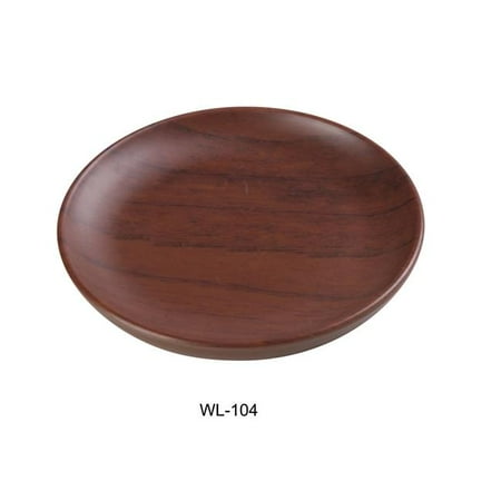 

Yanco WL-104 4.75 x 0.5 in. Woodland Round Plate Wood-Grain - Pack of 48