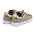 thumbnail image 5 of Victoria Women's Ribbon Bow Casual Sneakers, Gold,12 M US, 5 of 7