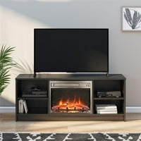 Mainstays Fireplace TV Stand for TVs up to 55-in Deals