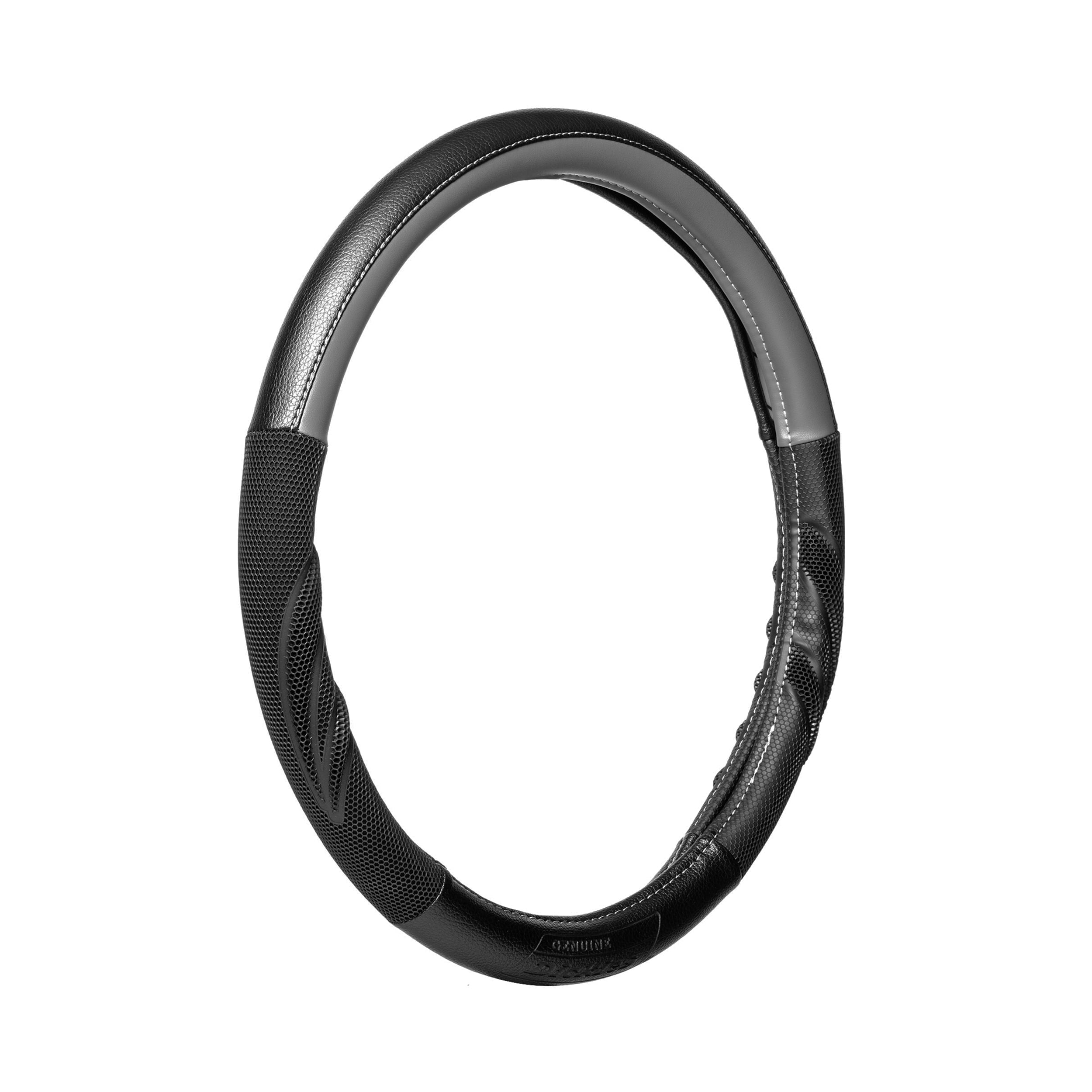 Genuine Dickies Dura Grip Universal Fit Car Steering Wheel Cover, Black