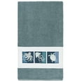 thumbnail image 4 of Authentic Hotel and Spa  100% Turkish Cotton Ava Embellished Bath Towel White, 4 of 5