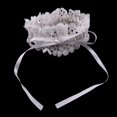 thumbnail image 3 of Liga Nupcial Del Cordón De Con Los Accesorios Elásticos Del Baile De Del Del Diamante Artificial De material perla, 3 of 7
