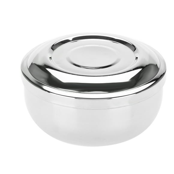 Shaving Bowl,Universal Men Stainless Steel Stainless Steel Shaving Bowl Shaving Soap Bowl Achieve More