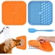 thumbnail image 1 of Almohadilla para lamer perros, almohadilla para lamer gatos de 2 piezas sin BPA con 1 espátula de silicona, ventosas extra fuertes para baño, entrenamiento, aseo y cuidado de uñas - S, 1 of 5
