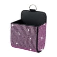 thumbnail image 2 of Zorion Car Vent Storage Bag Versatile Car Accessories for Card Key Small Items Pink, 2 of 9