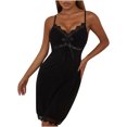 thumbnail image 1 of Lencería de mujer corsé encaje sin alambre Racy muselina ropa de dormir ropa interior vestido + calzoncillos Fridja  nalpqowj12916, 1 of 8