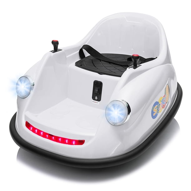 Yeshouse Coches de parachoques para niños pequeños, montar en coche, los niños eléctricos montar en coche de parachoques de regalo, coche de batería de 12V para niños a distancia
