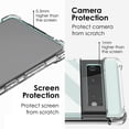 thumbnail image 3 of Funda KIOMY para Google Pixel 6a, a prueba de golpes, transparente y delgada, 3 of 6