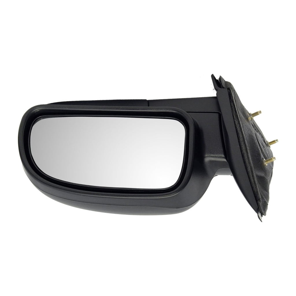 KarParts360 For Isuzu Ascender 2003 04 05 06 07 2008 Door Mirror | Plastic | Black Housing | Non-Powered | Rectangular Glass | Manual Adjustment | Replacement For 15178924
