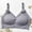 Gray, variant on Munlar Nursing Bras,Womens Breastfeeding Bra,Maternity Pregnancy Seamless Breastfeding Bras No Underwire Breathable Lace Breastfeding Underwear