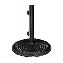 Cast Iron Free Standing Umbrella Base, Black