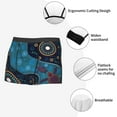 thumbnail image 6 of Haiem Bohemian Turtle Men's Boxer Briefs, Every Day Comfort Stretch Cotton Moisture-Wicking Underwear-Large, 6 of 9