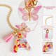 thumbnail image 5 of Amor Colgante Brillo Borla Resina Decorativa Mariposa Color Letra Clave, 5 of 6