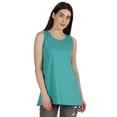 thumbnail image 1 of Inkmeso Débardeurs Sans Manches Unis pour Femmes à Encolure Dégagée T-shirt d'Été Décontracté, 1 of 8