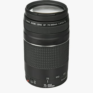 Canon EF 75-300mm f/4-5.6 III Lens with UV Filter for EOS 7D, 60D
