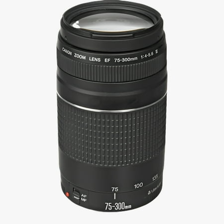 Canon EF 75-300mm f/4-5.6 III Telephoto Zoom Lens for DSLR Cameras International Model (No Manufacturer Warranty)