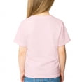 thumbnail image 4 of ITSAME Girls Anti-Bullying Shirts, Crewneck Heart Print Short Sleeve Kids Fashion Casual Pullover Tops Pink Size 3-4T, 4 of 4