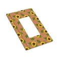 thumbnail image 3 of ZICANCN Outlet Covers Wall Plate, Sunflowers Flowers Light Switch Cover Decorative, Duplex Toggle Combo 1-Gang, 3 of 9