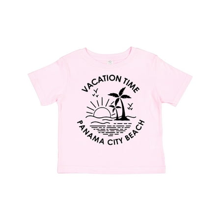

Inktastic Vacation Time in Panama City Beach Gift Toddler Boy or Toddler Girl T-Shirt