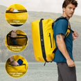 thumbnail image 4 of Bolsa de viaje MIER Waterproof Rolltop 80L Amarilla, 4 of 8