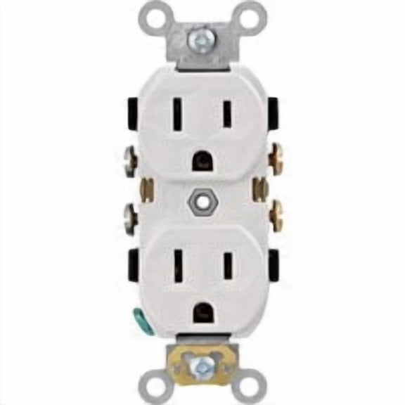 Leviton 15A Commercial Duplex Outlet - Pack of 10
