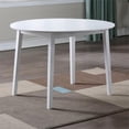 thumbnail image 2 of Steve Silver Naples White Wood 5-Piece Drop-Leaf Dining Set, 2 of 18