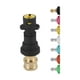 thumbnail image 1 of Conector adaptador para hidrolavadora, herramienta de limpieza, repuesto para riego de jardín y césped. Juego de 7 boquillas, 1 of 9