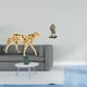thumbnail image 2 of Escultura De Guepardo De Caballero Dorado, Figura Decorativa Europea, Adorno De Centro De Mesa Para Oficina, Entrada, Sala De Estar, Decoración Del Hogar, 2 of 8