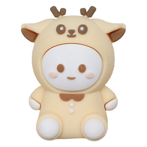 Animal Pencil Sharpener a Cute And Fun Pencil Sharpener And Easy To Use And,Stationery&Craft,Compact Design with Alloy Blade for Precise Sharpening,Portable Sharpeners,Brown,1.1x1.57"