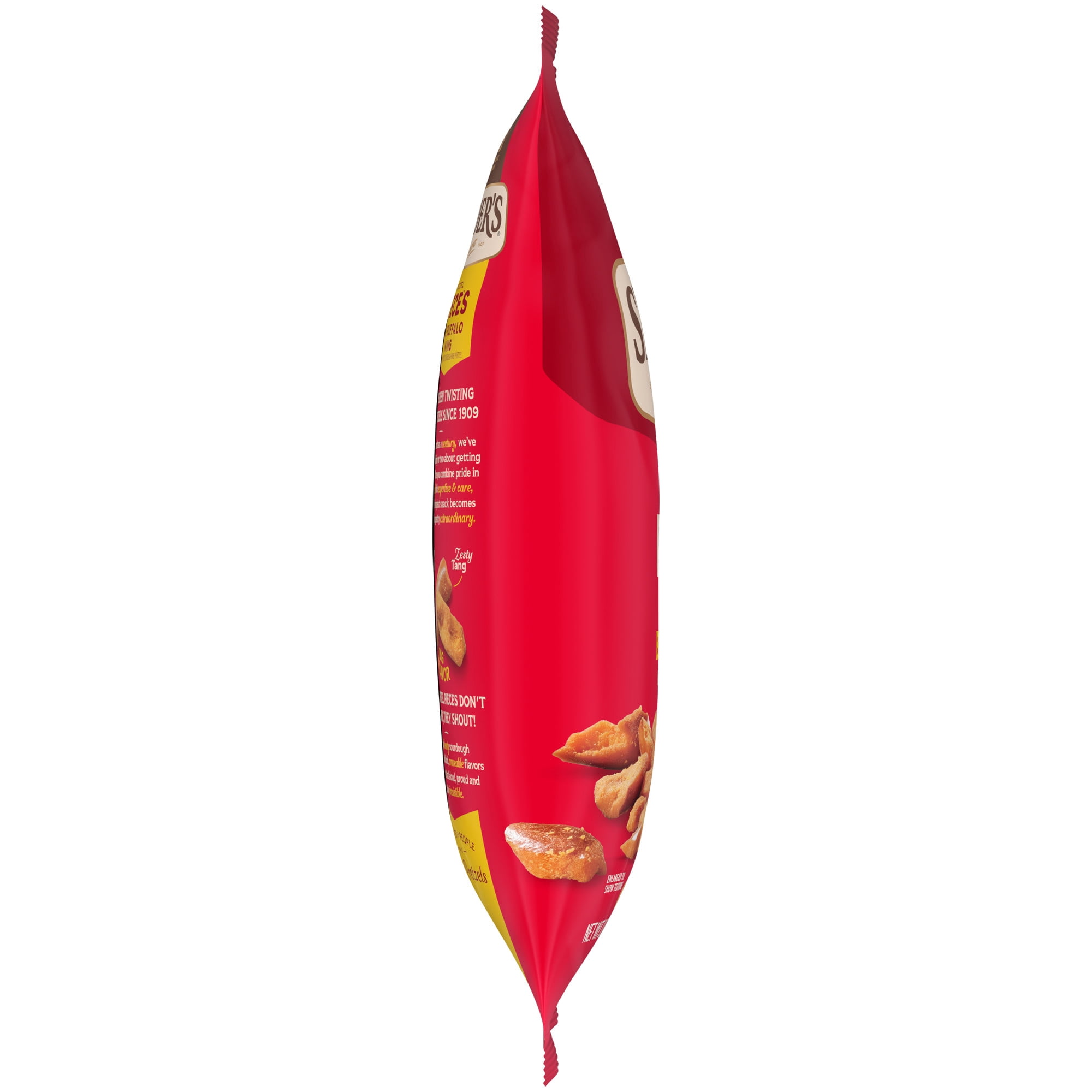 Snyder's of Hanover Hot Buffalo Wing Flavored Pretzel Pieces, 11.25 oz Bag