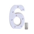 thumbnail image 4 of Led Lights Remote Control Alphabet Led Digital Lights Light Up White Plastic Digital Standing Hanging F Remote Control Led Lights Light Up Letters for Party, 4 of 4