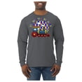 thumbnail image 2 of Wild Bobby Its Okay to Be Different | Train Autism Awareness Men Long Sleeve Shirt, 2 of 6