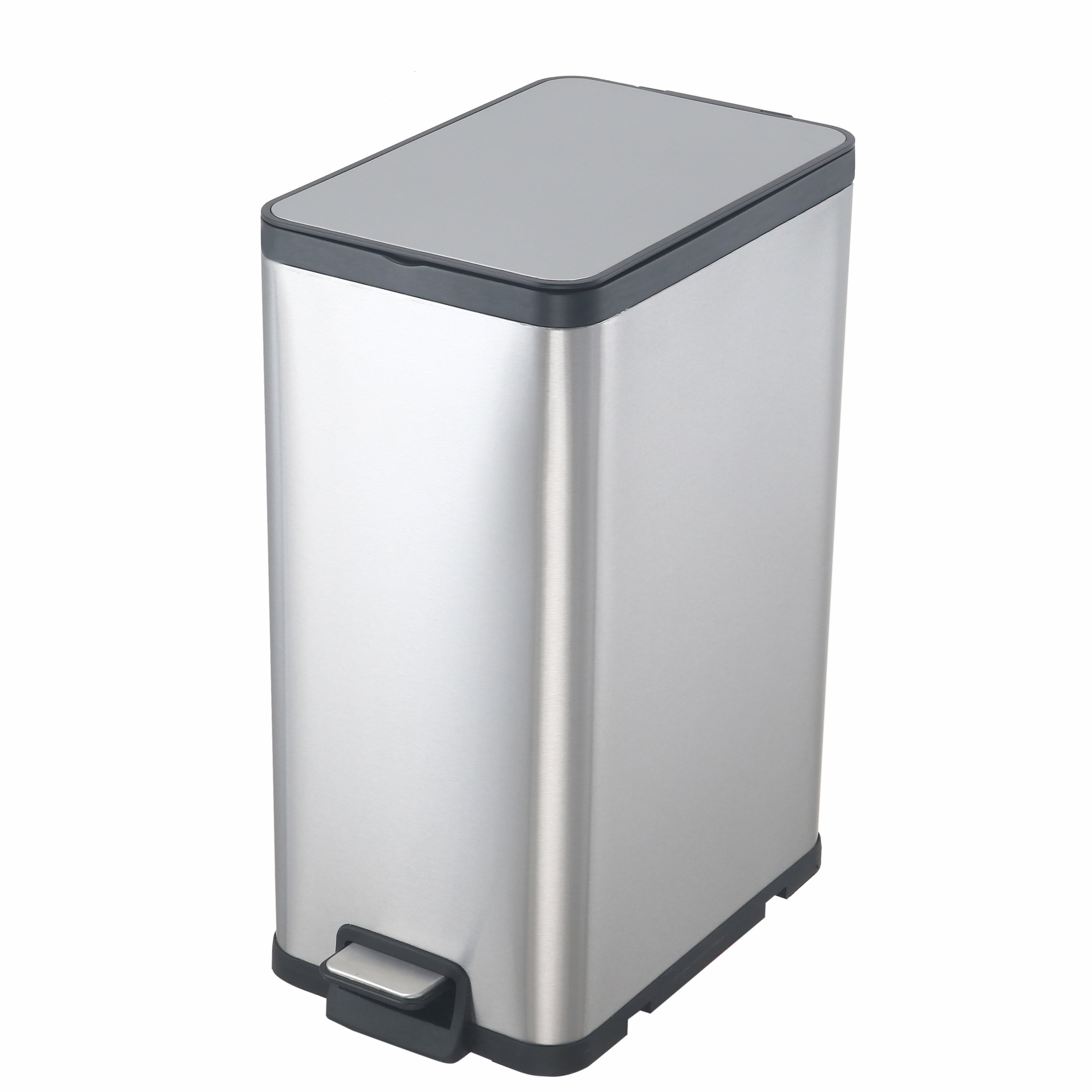 Better Homes & Gardens 7.9 gal / 30L Stainless Steel Kitchen Trash Can Stainless Steel Kitchen Trash Can Walmart