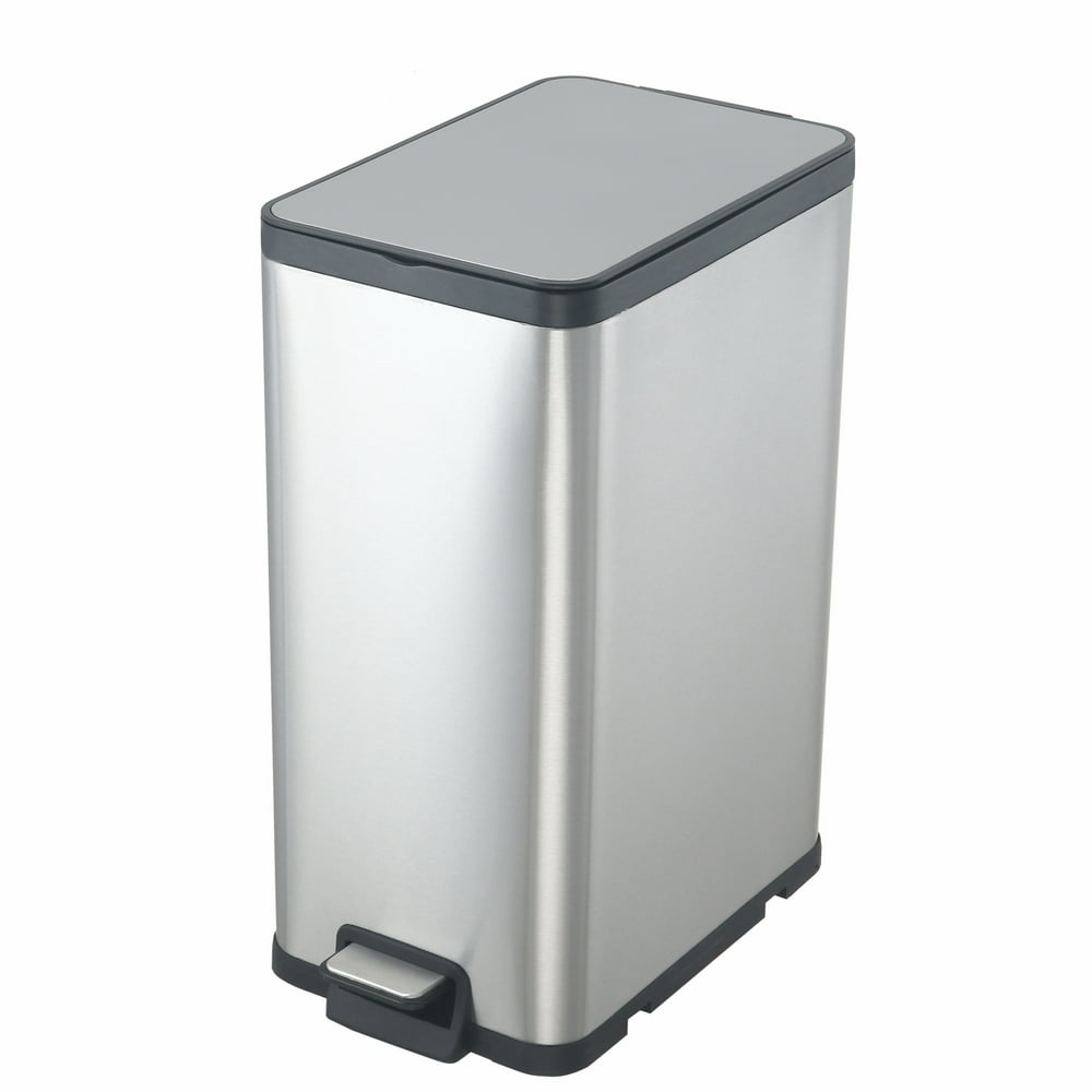 Better Homes & Gardens 7.9 gal / 30L Stainless Steel Kitchen Trash Can 30l Stainless Steel Trash Can