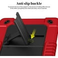 thumbnail image 3 of JBuwsdan Case for T-Mobile Revvl Tab 2 Tablet 10.1 inch,Shockproof Kids Friendly Protective Cover Built-in Kickstand with Shoulder Strap for Revvl Tab 2 2025 Tablet 10.1 inch(Red/Black), 3 of 8