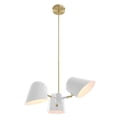 thumbnail image 2 of Briana 3-Light Pendant Light White, 2 of 7