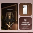 thumbnail image 4 of SWAIFDEE Octagon Metal Lampshade For Table Lamp And Floor Lamp Shade,Large Lamp Shades Fits for Living Room Bedroom light7.9x13.8x8.7", 4 of 7