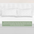 thumbnail image 4 of Elegant Comfort Ultra Soft Set of 2 Sea Waves Pint Pillowcases - 1500 Hotel Quality Microfiber, Soft and Smooth Envelope Closure 2-Piece Pillow Covers - Standard/Queen, Wave Beige, 4 of 6