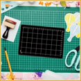 thumbnail image 4 of 6inchx8.9inch Magnetic Spacers with Card Size Grid Cutter Accessories 0.8mm Thick Black Embossing Machine Die Mats, 4 of 5