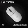 thumbnail image 4 of Logitech G PRO X SUPERLIGHT 2 SE LIGHTSPEED Wireless Gaming Mouse - White, 4 of 9