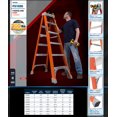 thumbnail image 4 of Louisville Ladder 4-Foot Fiberglass Step Ladder, 300-Pound Load Capacity, Type IA, FS1504, 4 of 4