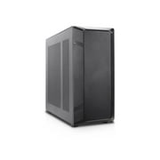 Rosewill Helium NAS ATX Mid Tower Computer Case, Mesh Panel, 4x 140mm PWM Fan, Ideal for DIY NAS, media servers, or small business applications - Black