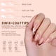 thumbnail image 2 of 150 Uds puntas de uñas de Gel francés 5 colores prensa de puntas francesas, 2 of 8